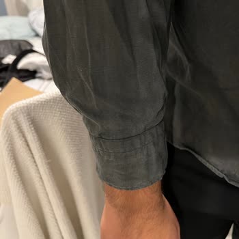 Tencel Kumaşlı Gömlekte Yıkama Sonrası Sorunlar