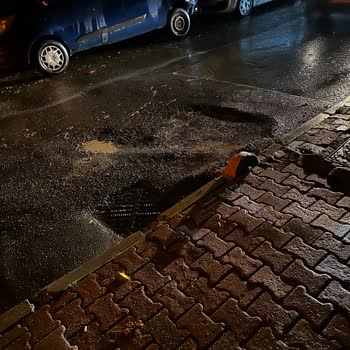 Bahçelievler Belediyesi Kaldırım Çökmesi