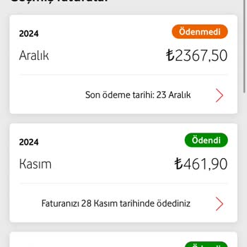 Fatura Tutarında Beklenmedik Artış