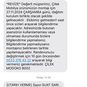 Ürün Teslimatı Ve Kalitesinde Büyük Sorunlar
