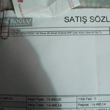 Profilo TV Kumanda Ve Servis Sorunları