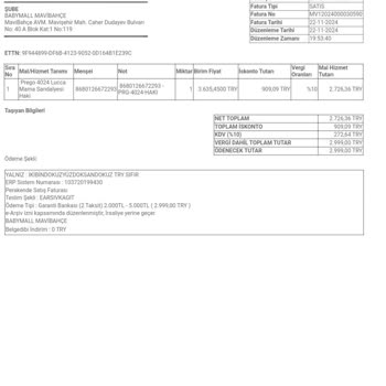 Kusurlu Mama Sandalyesi Ve Kötü Müşteri Hizmetleri Deneyimi