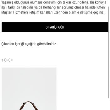 Zara'nın İndirimli Ürün İptali Ve Teslimat Sorunu
