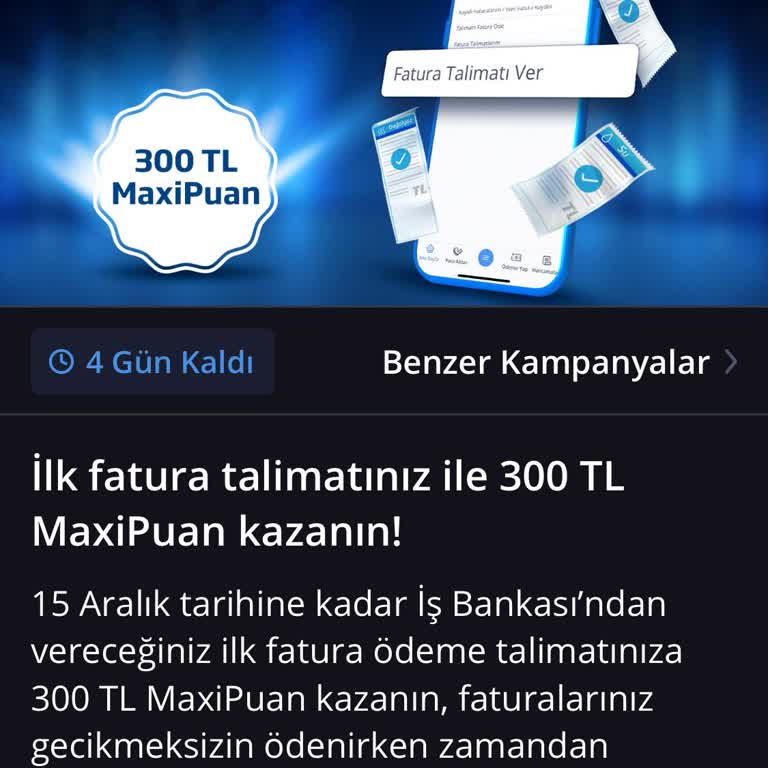 İş Bankası MaxiPuan Yükleme Sorunu