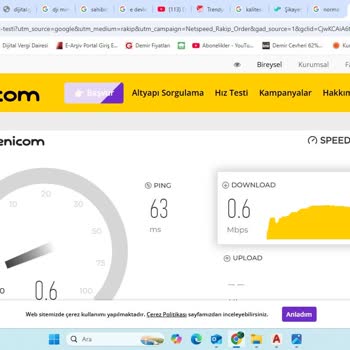 Türk Telekom'un Yavaş İnternet Hizmeti Ve İlgisiz Müşteri Hizmeti