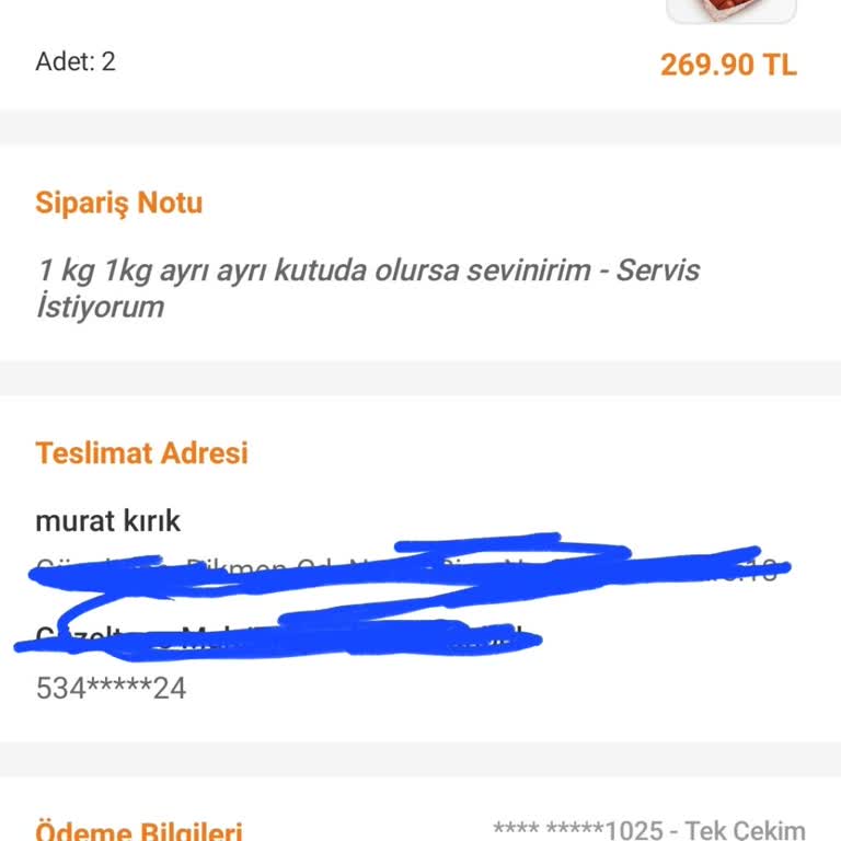 Trendyol Yemek İptalinde İade Sorunu
