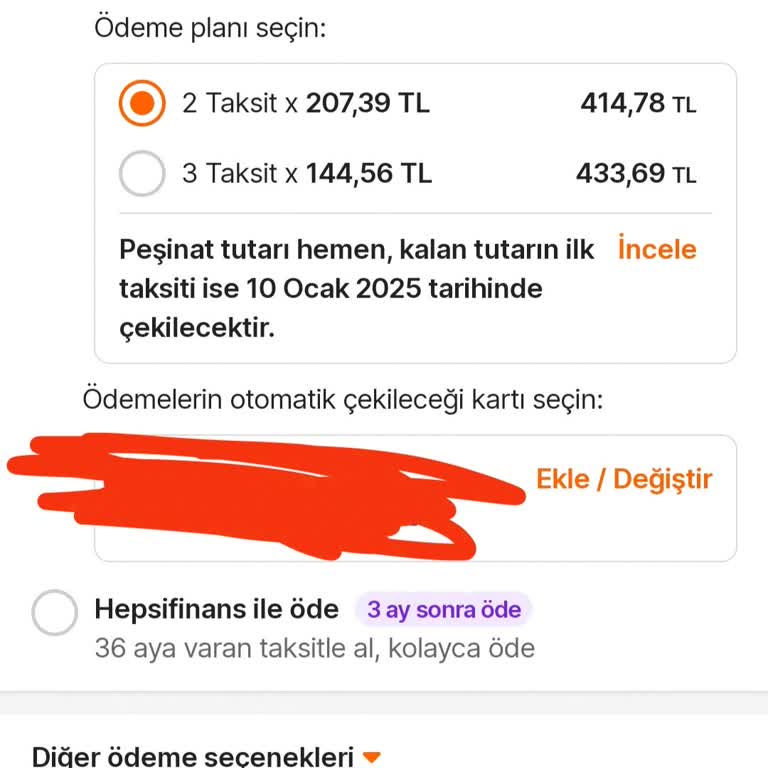 Hepsiburada'da '3 Ay Sonra Öde' Seçeneği Sorunu