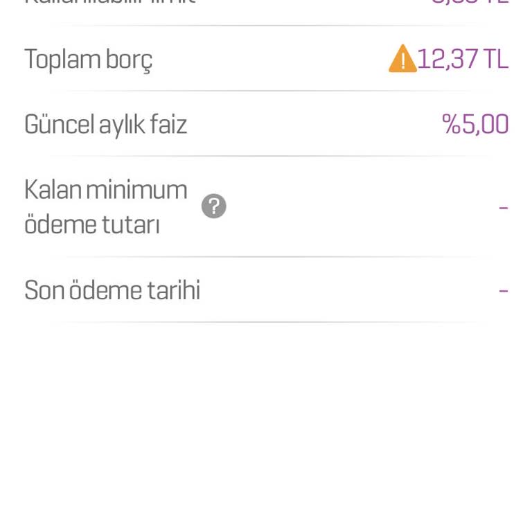 Yapılandırma Sonrası Beklenmedik Limit Kısıtlaması