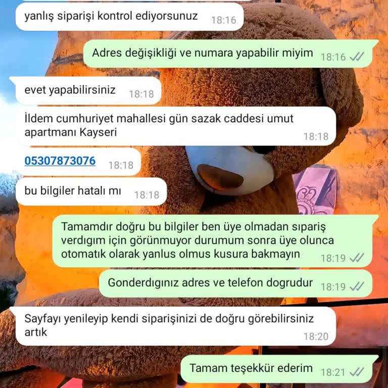 Geciken Sipariş Ve İade Talebi