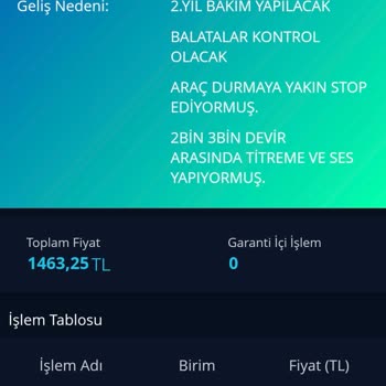 Fiat Egea'da Garantisi Bitince Başlayan Motor Sorunu