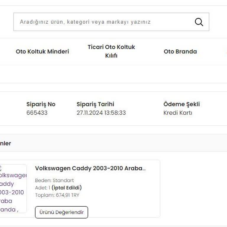 Yanlış Boyutta Branda Ve Güvenilmez Hizmet