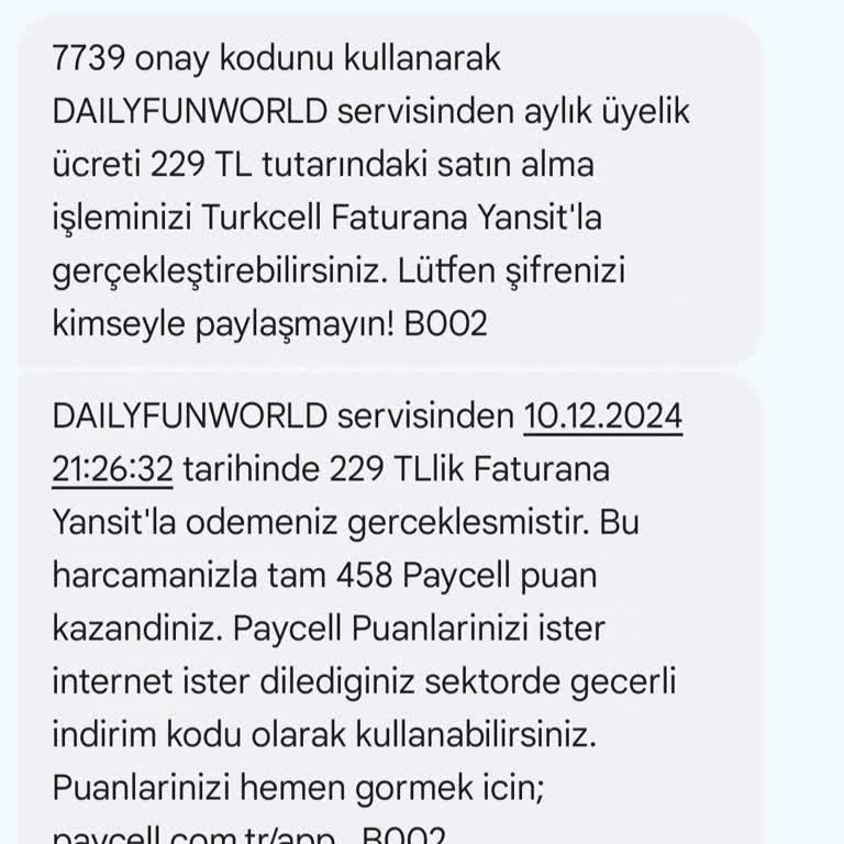 İzinsiz Abonelik Ücreti Şoku