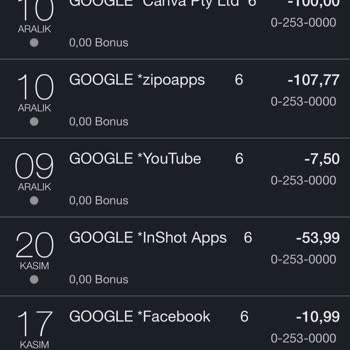 Hesabımdan İzinsiz Para Çekilmesi