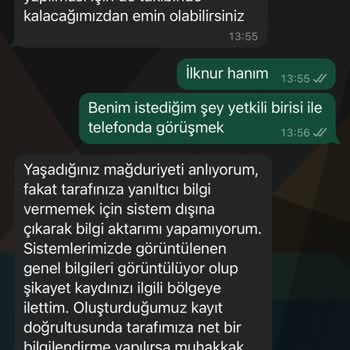 Teslim Edilmeyen Modem Ve Çözümsüz Müşteri Hizmetleri