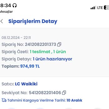 LCW Online Alışverişte Hayal Kırıklığı Ve Fiyat Aldatmacası