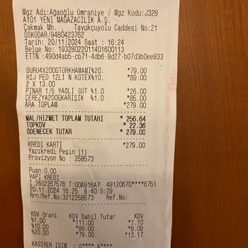 A101 Mağazasında Fiyat Uyumsuzluğu Ve İade Sorunu