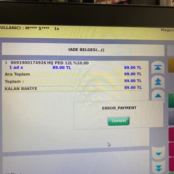 A101 Mağazasında Fiyat Uyumsuzluğu Ve İade Sorunu