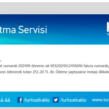 Fatura Tutarlarında Anlamsız Artış