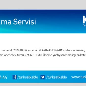 Fatura Tutarlarında Anlamsız Artış