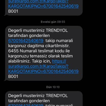 Sürat Kargo'nun 6 Günlük Teslimat Gecikmesi