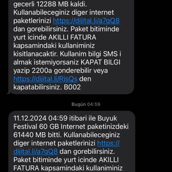 Gece Yarısı İnternet Tükenme Sorunu