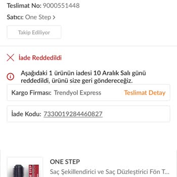 İade Edilmeyen Ürün İçin Çözüm Arayışı