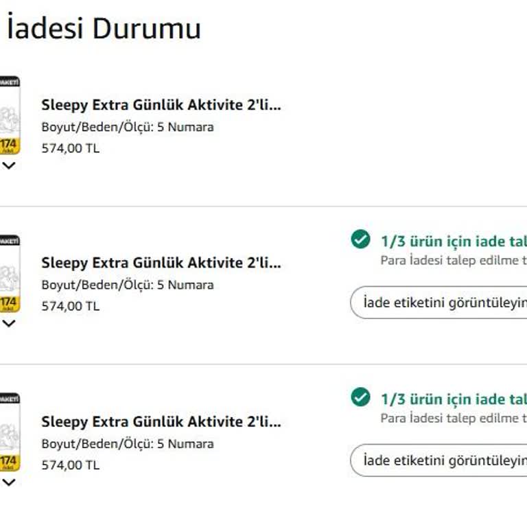 Amazon'da İade Sürecinde Sorun