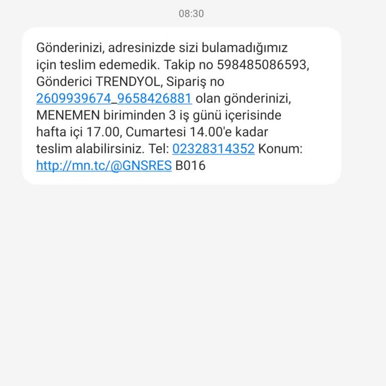 Kargo Teslimat Sorunu: Evde Olduğumuz Halde Teslim Edilemedi