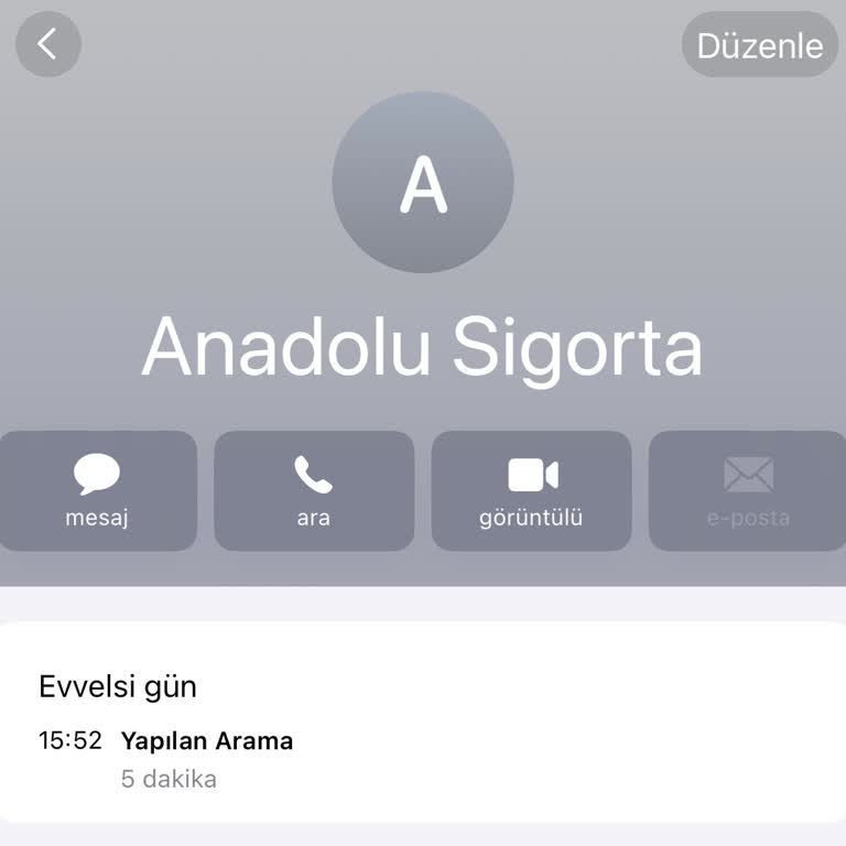 Anadolu Sigorta'dan Geri Dönüş Alamıyorum