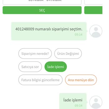 Yanlış Ürün Ve İade Sorunu