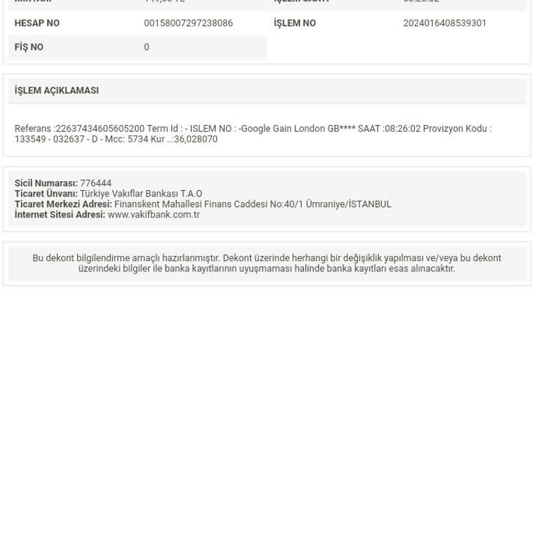 Gain Üyelik Sorunu: Ödeme Yapıldı, Hizmet Alınamıyor