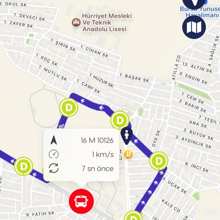 B46 Otobüs Hattı Güzergah Sorunu