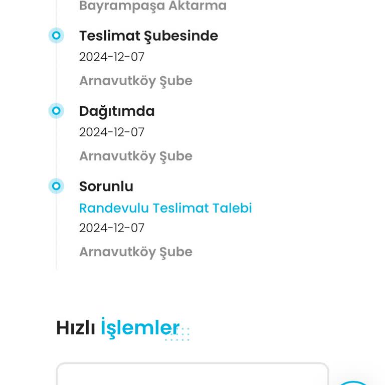 Teslim Edilmeyen Ürünler Ve Kargo Sorunu