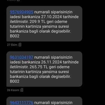 Sipariş İptali Ve Yanıltıcı Bilgilendirme