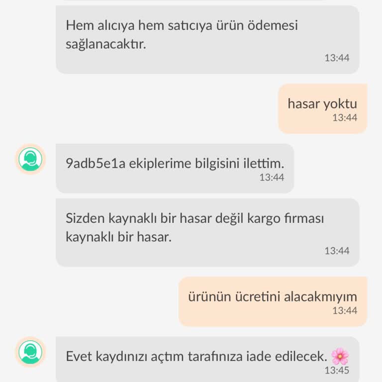 Kargoda Kırılan Beşik Ve İade Sorunu