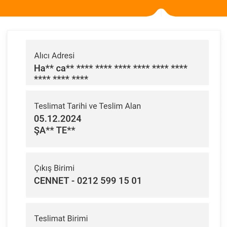 Yanlış Teslimat Sorunu