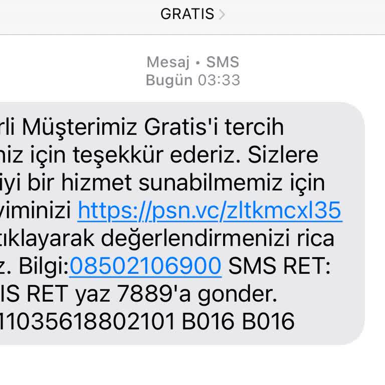 Yanlış Mesaj Bildirimi Sorunu