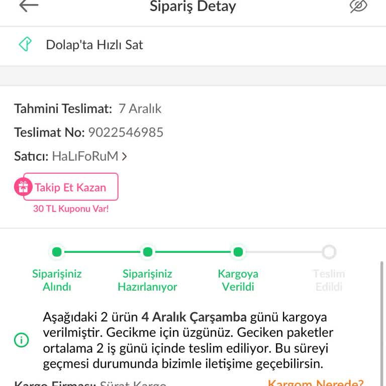 Trendyol'dan Kargo Beklerken Zaman Kaybı