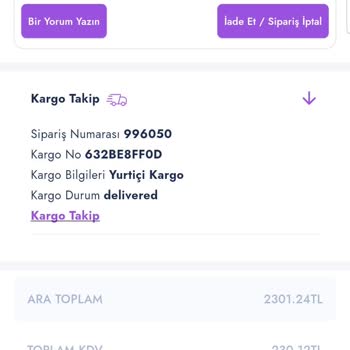 Yurtiçi Kargo Geciken İade Süreci Ve Belirsiz Para İadesi Sorunu