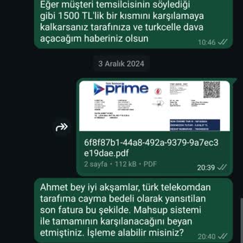 Turkcell Superonline Geçişinde Cayma Bedeli Sorunu