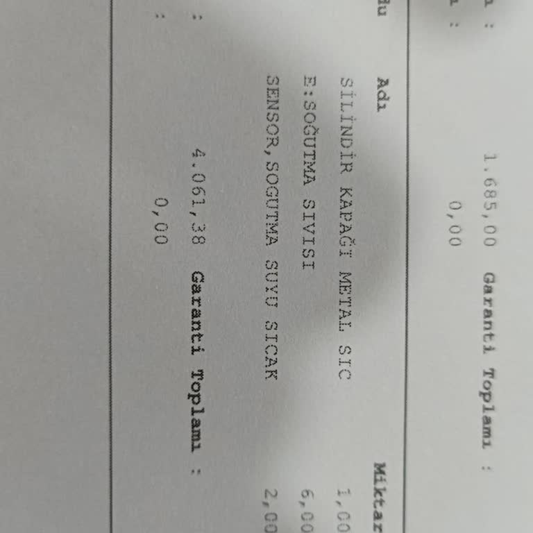 Opel Astra Yedek Parça Bekleyişi