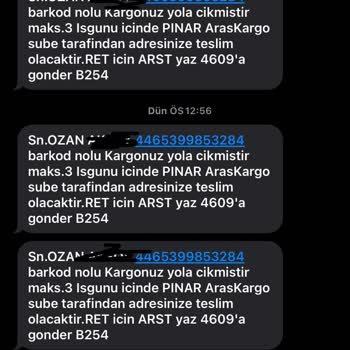 Aras Kargo'nun Sürekli Tekrarlayan Adres Sorunu