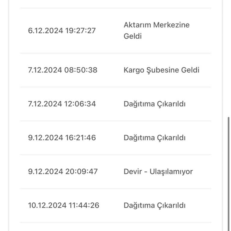 Kargo Teslimatı Sorunu Ve Gecikme
