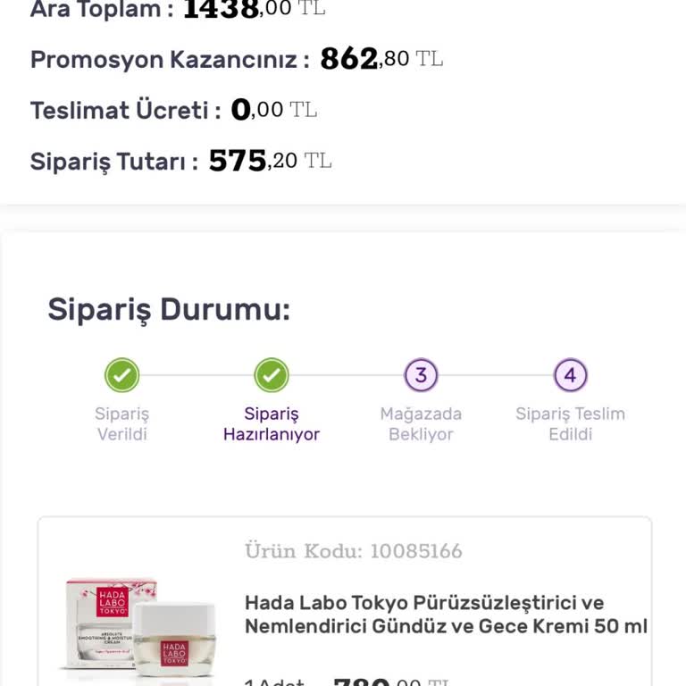 Siparişim Neden Hala Mağazaya Ulaşmadı