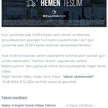 Bellona'dan Beklenmedik Teslimat Sorunu
