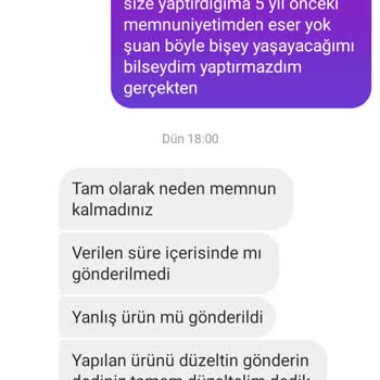 Bebek Ürünleri Siparişimde Yaşanan Sorunlar Ve Mağduriyet