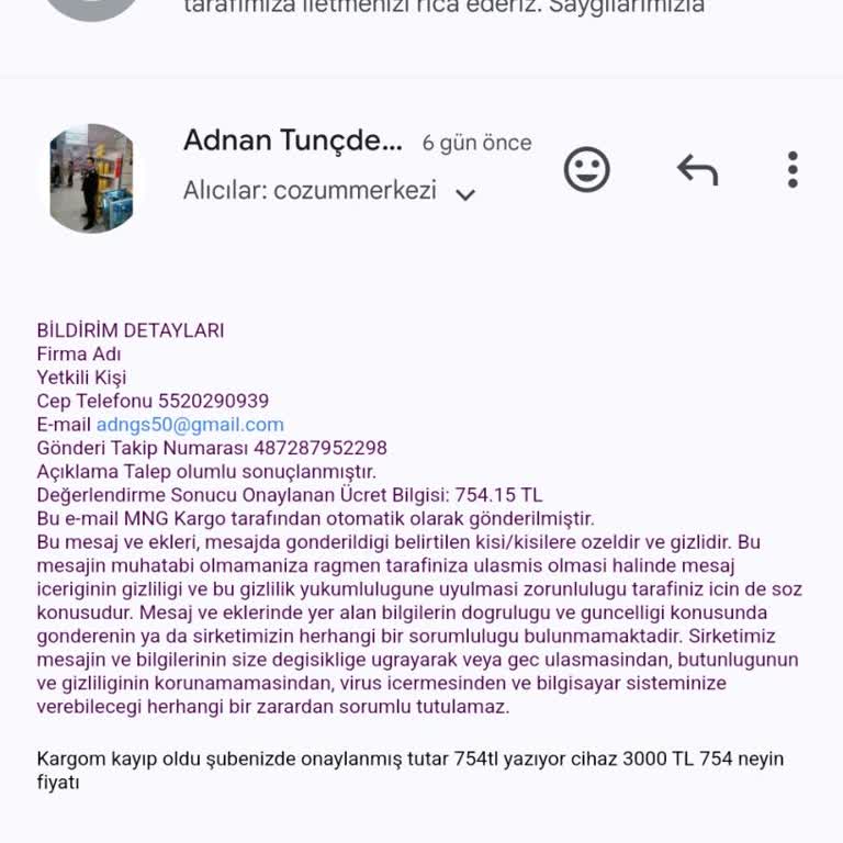 Kayıp Kargo Ve Yetersiz Tazminat Sorunu