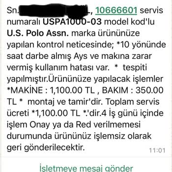 Tekrarlayan Saat Sorunu Ve İade Çıkmazı