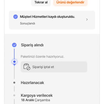Hepsiburada'dan Alınan Ürün Teslimat Ve Kalite Sorunları