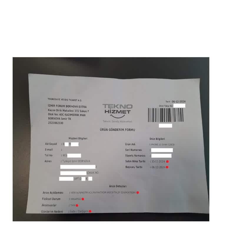 5 Günlük İphone 15 İçin İade Mücadelesi